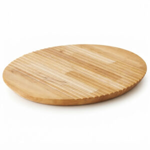 Tagliere listellare rotondo