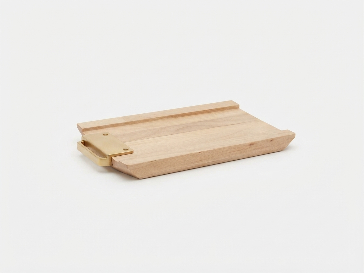 tagliere in legno per cioccolato